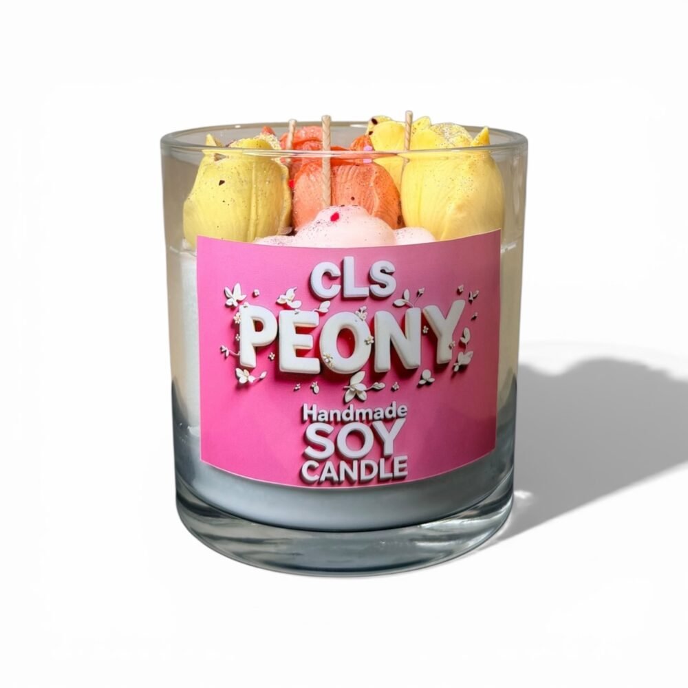 CLS Peony – Handgemaakte sojakaars Luxor Peony – XXL
