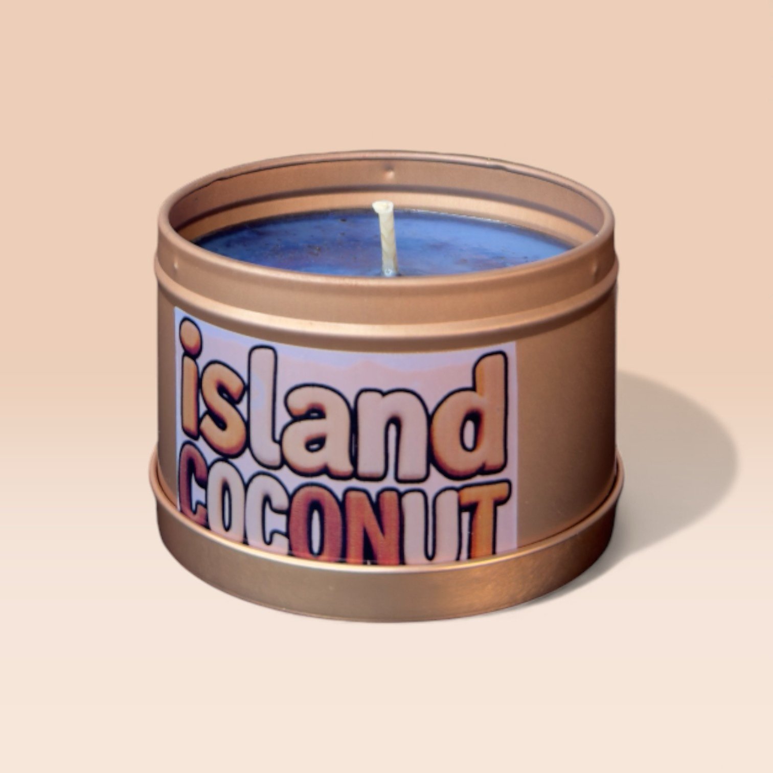 scented candle island coconut mini