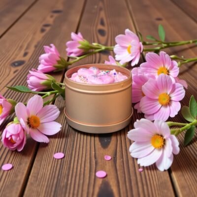 scented candle peony mini