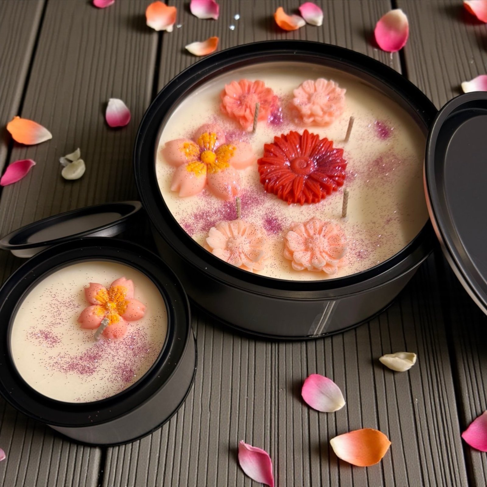 🐧 "cozy penguin" festive mug candle (150g)