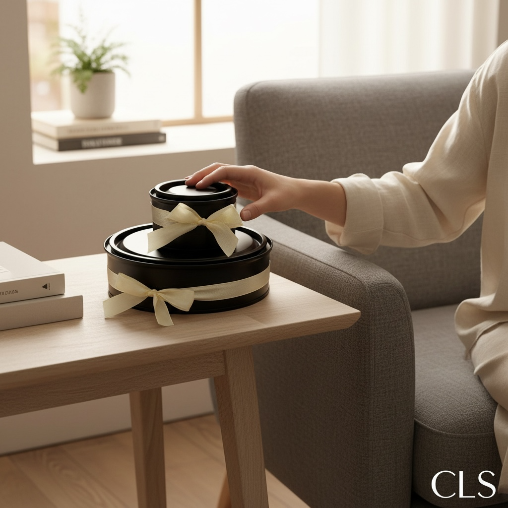 🦌 "winter spirit" festive mug candle