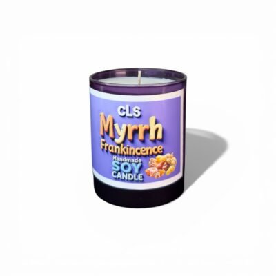 scented candle myrrh franckincence