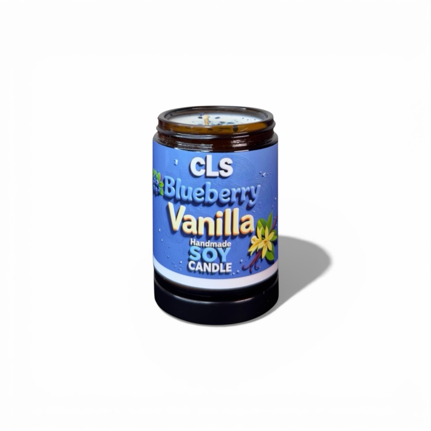 Handmade CLS Candle - Blueberry Vanilla (Mini)