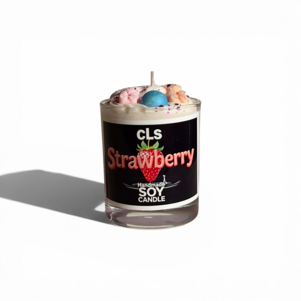 Handgemaakte CLS Candle – 🍓