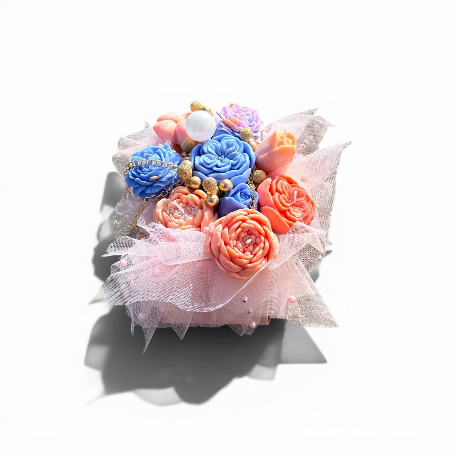 Luxe Bloemenboeket Kaars ✅